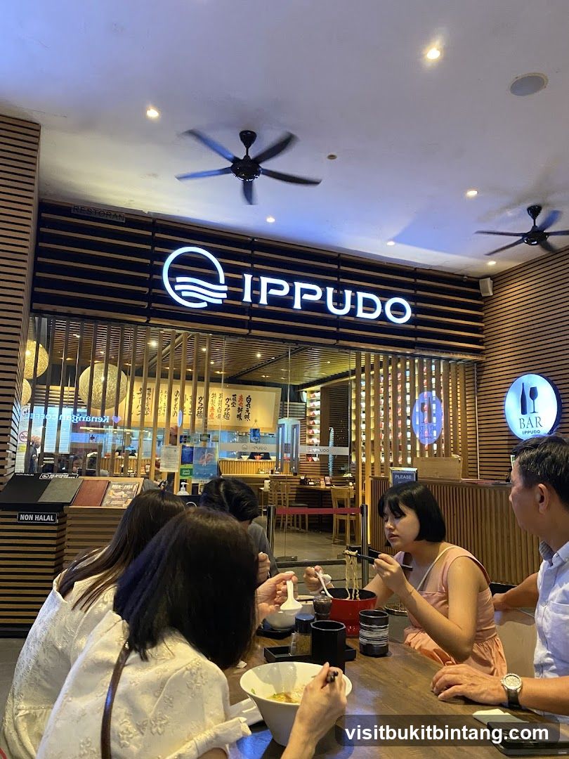 Diners at Ippudo Restaurant
