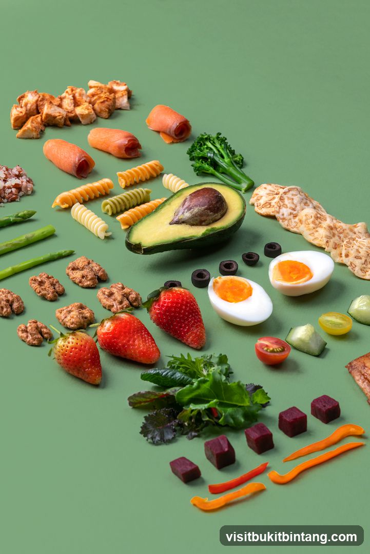 Assortment of Healthy Food Ingredients