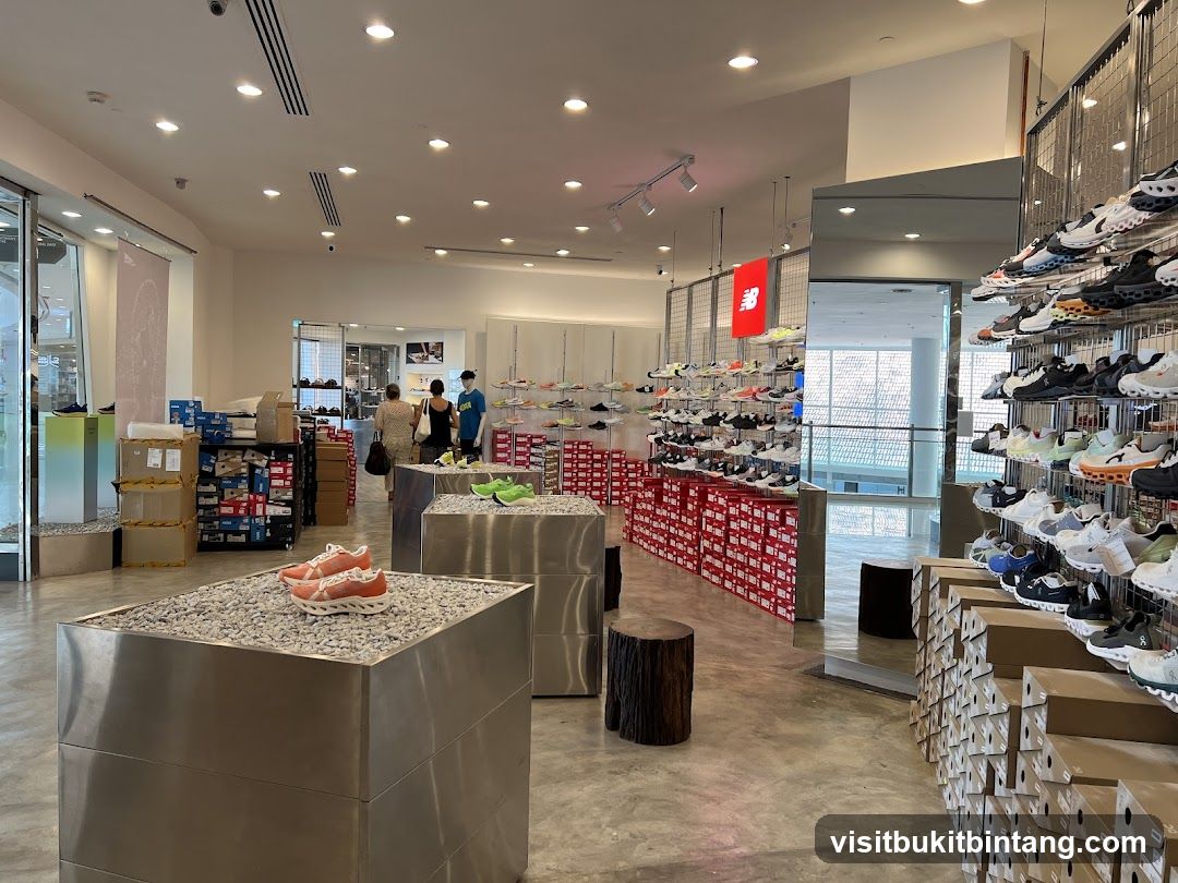 New Balance Store Interior