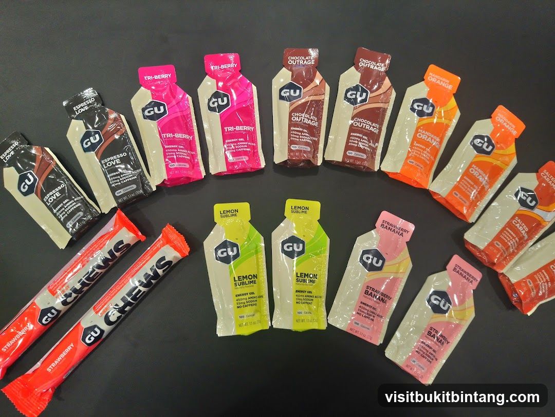 GU Energy Gels and Chews