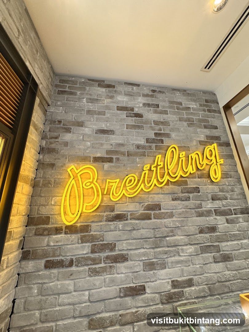 Breitling Neon Sign