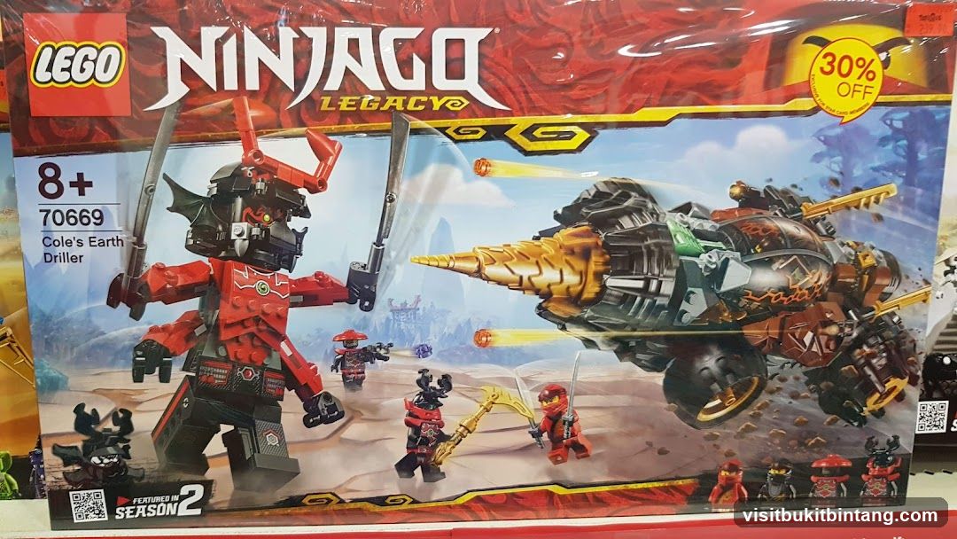 LEGO Ninjago Legacy Cole's Earth Driller Set