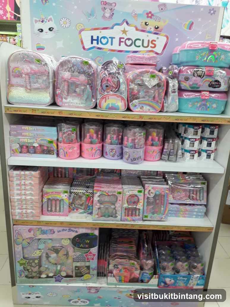Hot Focus Merchandise Display