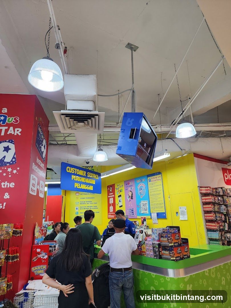 Toys R Us Customer Service Counter