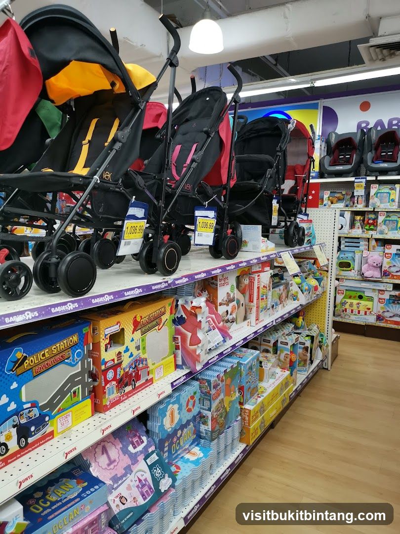 Baby Store Aisles