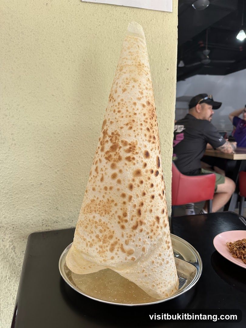Roti Canai Cone