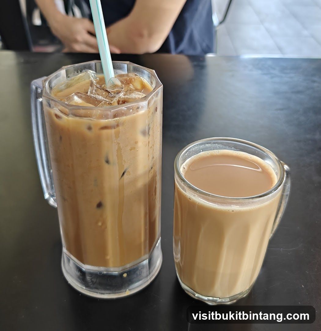 Iced Coffee and Milk Tea