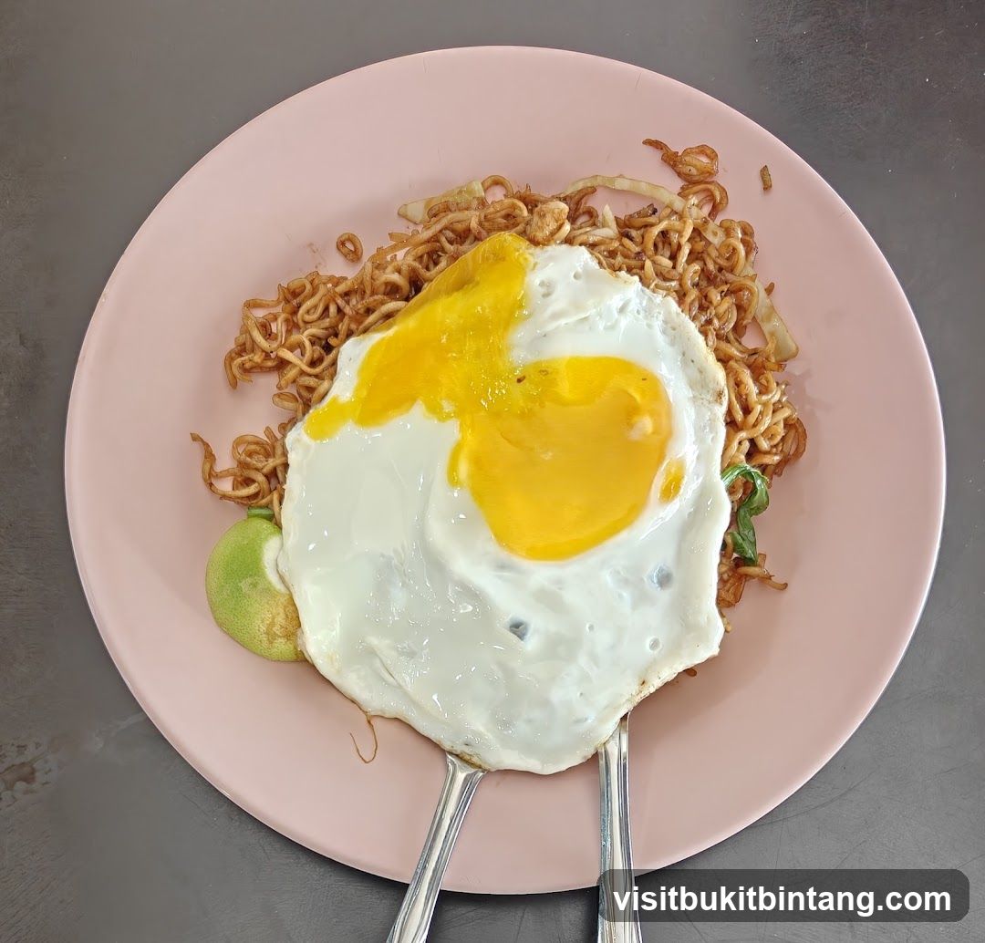 Fried Noodles with Egg