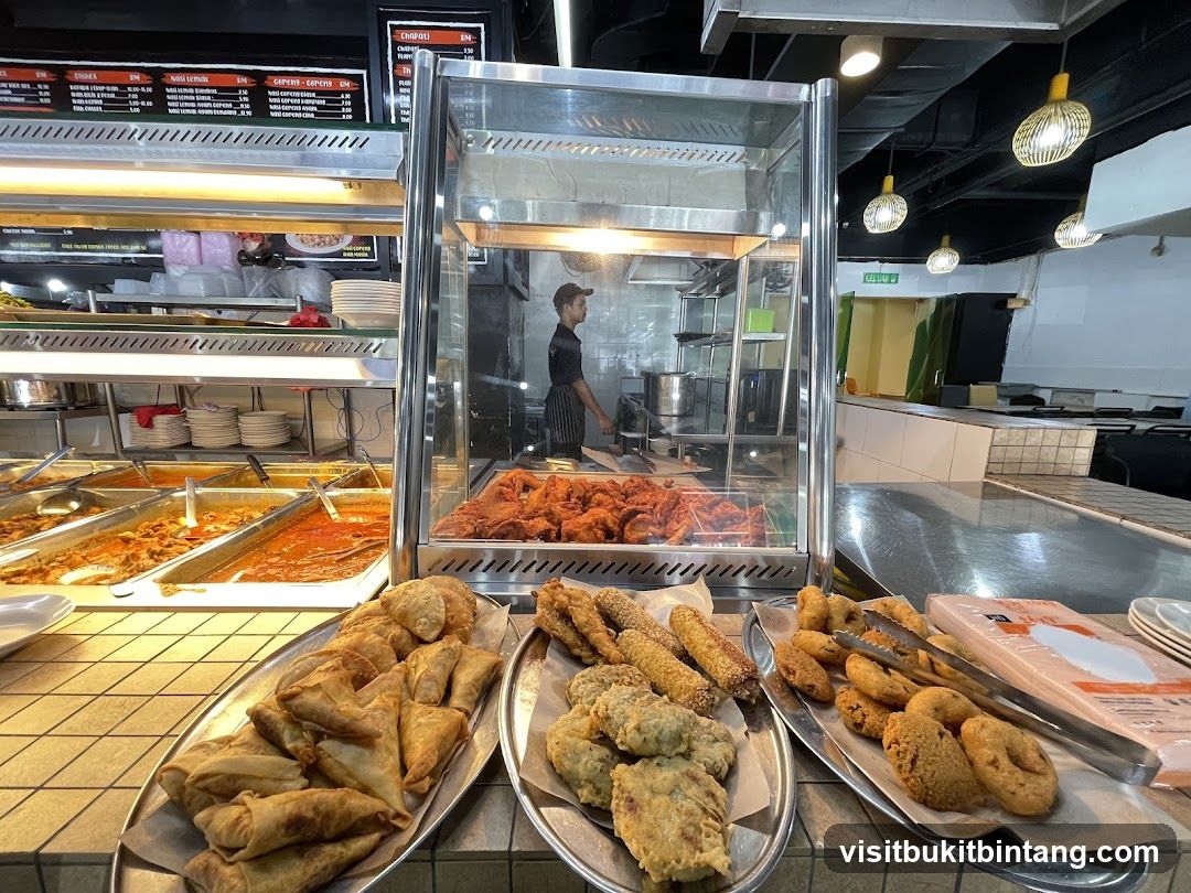 Food Display at a Restaurant