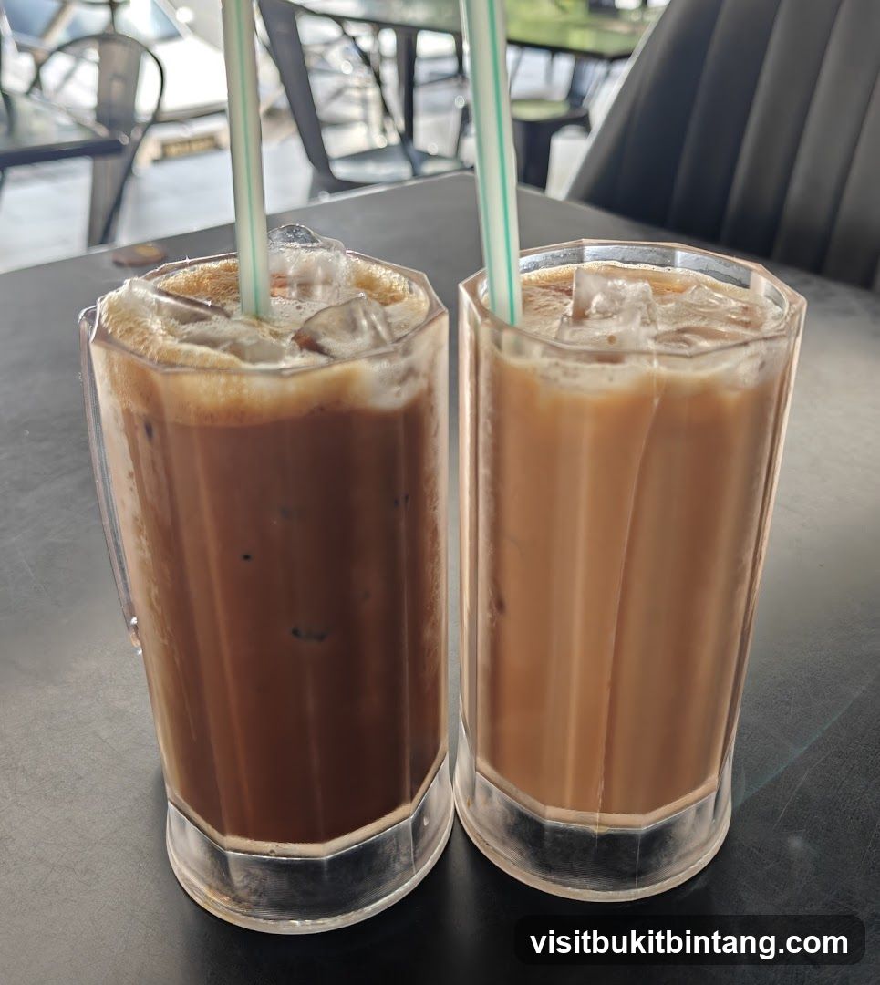 Two Iced Drinks