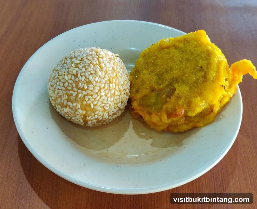 Sesame Ball and Fried Pastry