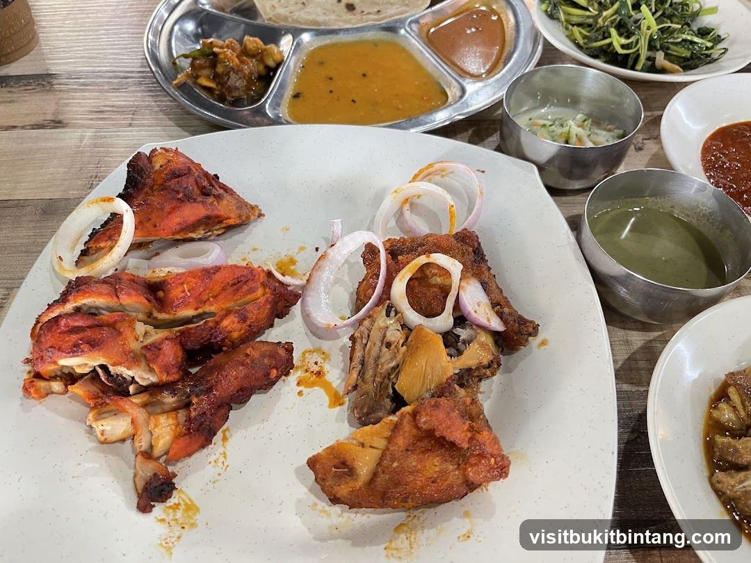 Tandoori Chicken Platter
