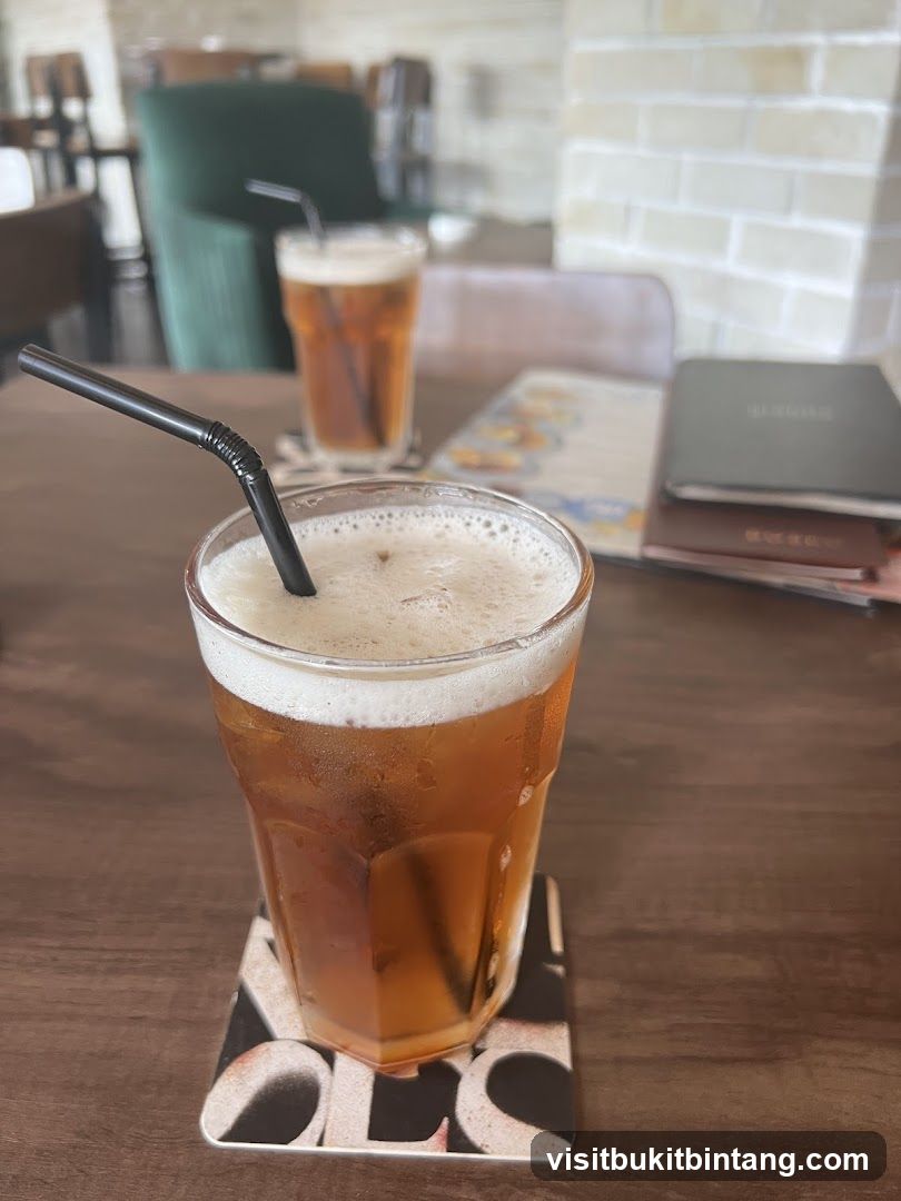 Iced Tea on a Coaster