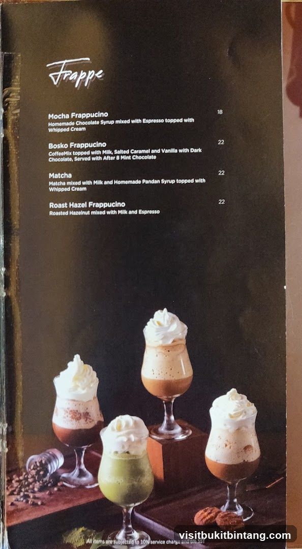Frappe Menu