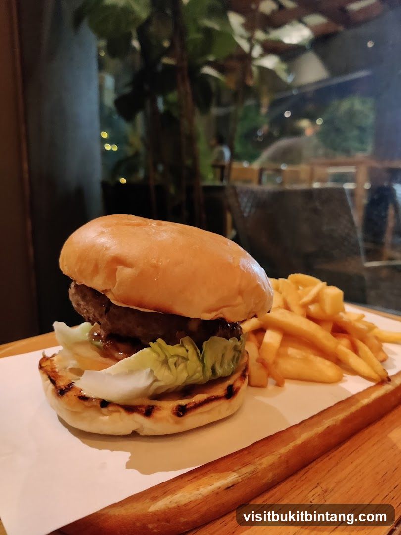 Burger and Fries