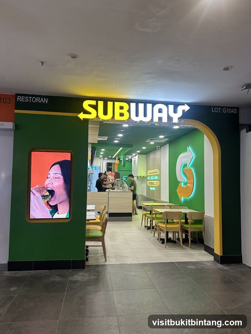 Subway Center Point