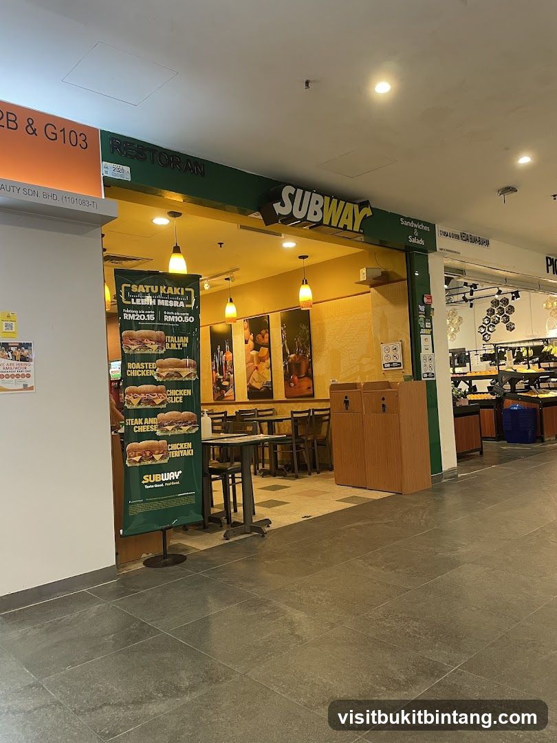 Subway Center Point