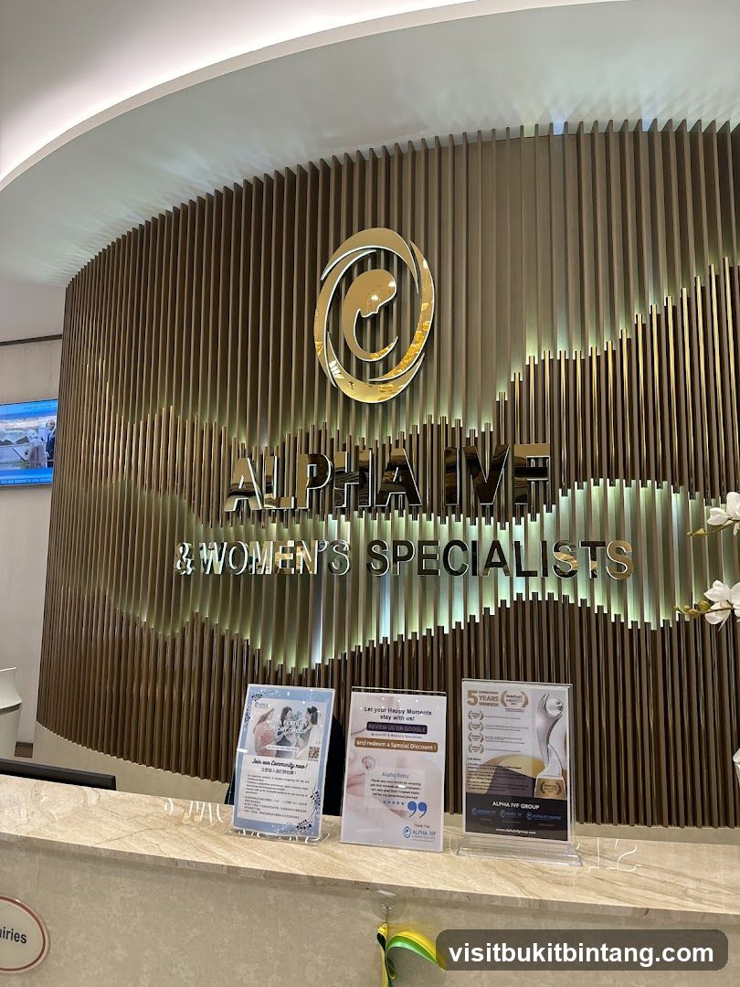 Alpha IVF & Women's Specialists Reception