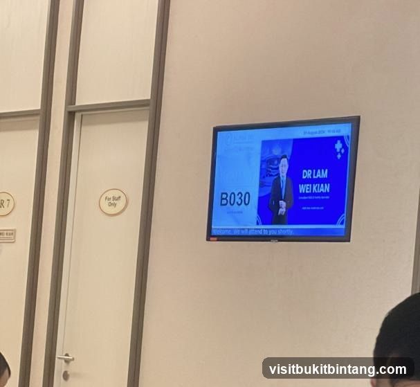 Digital Display for Dr. Lam Wei Kian