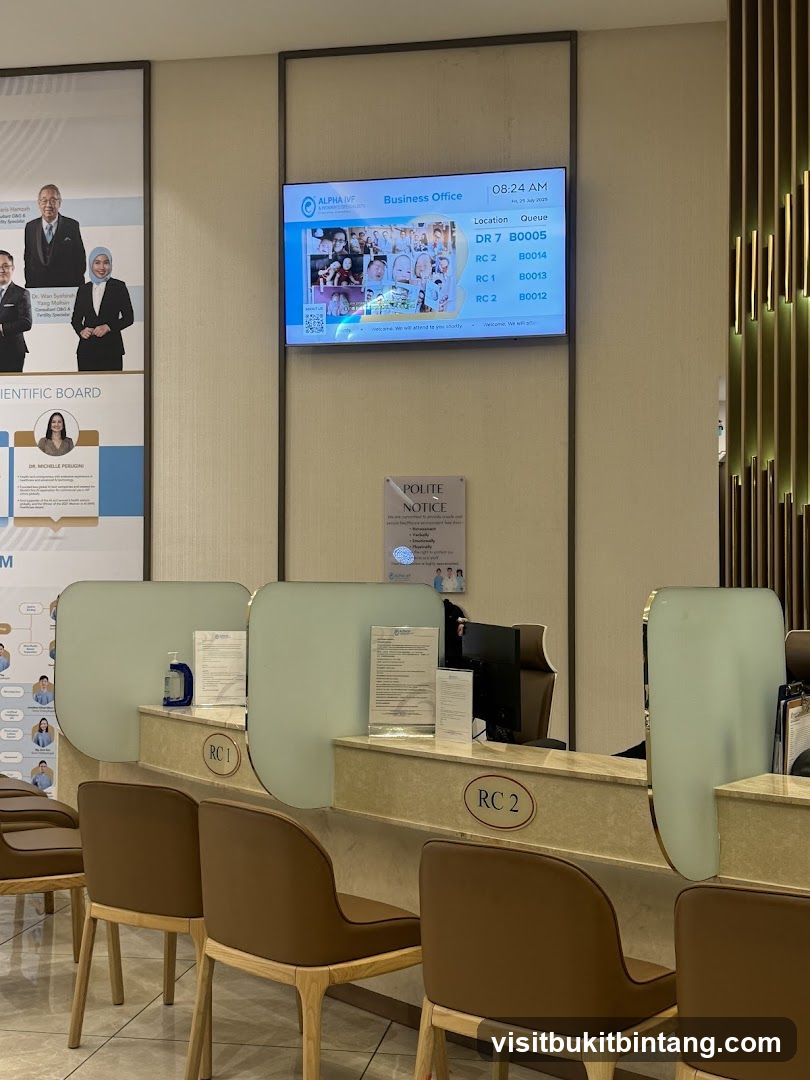 Business Office Waiting Area