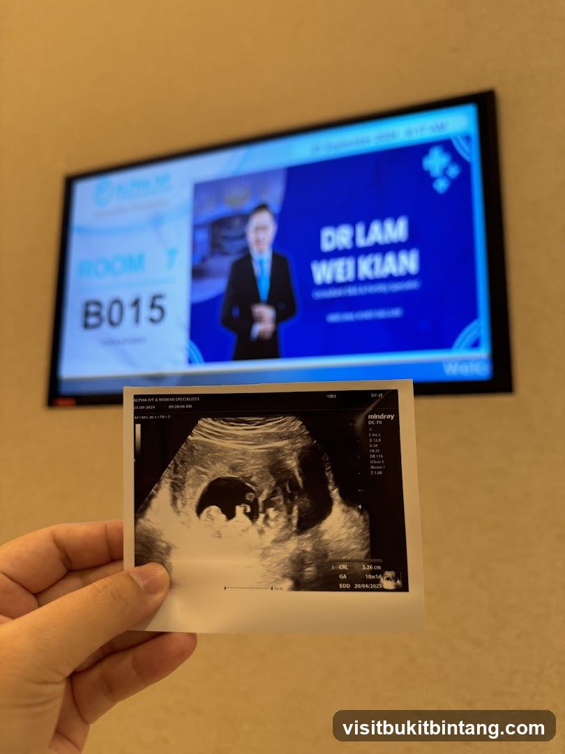 Ultrasound Image and Waiting Room Display
