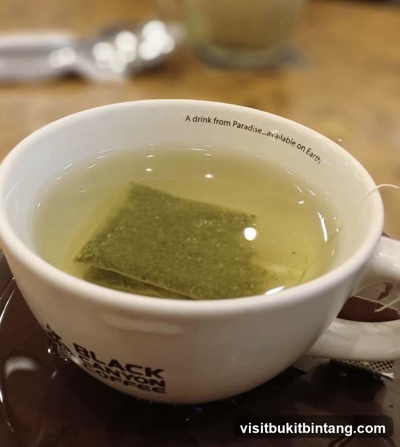 Tea in a mug
