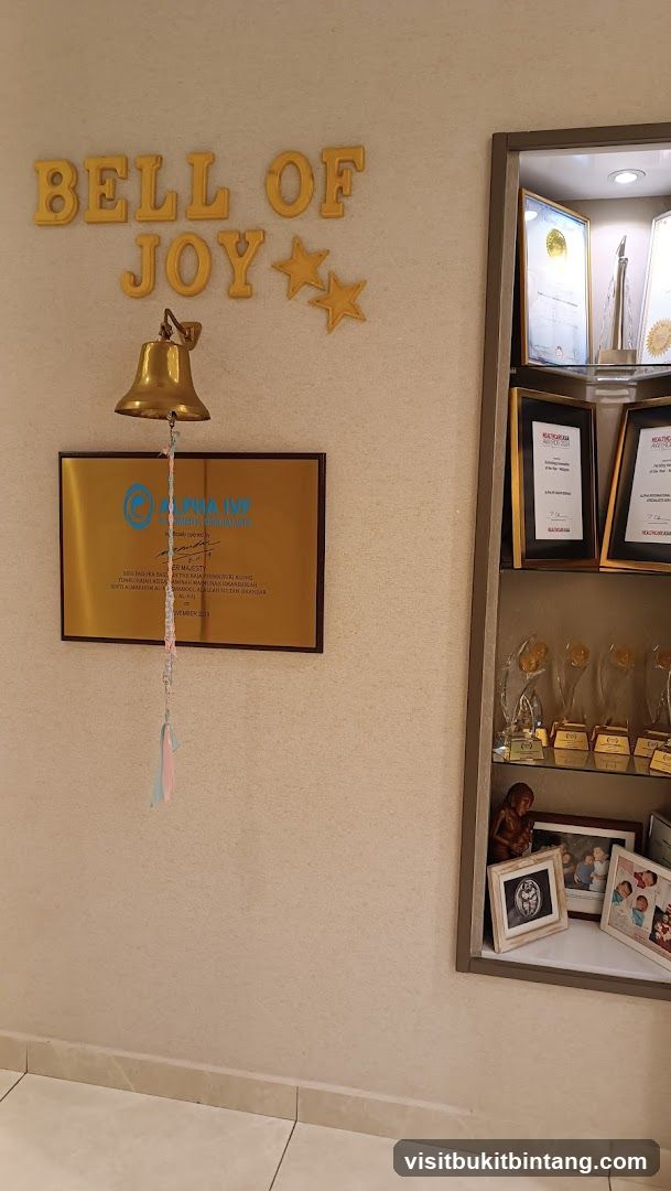 Bell of Joy and Awards Display