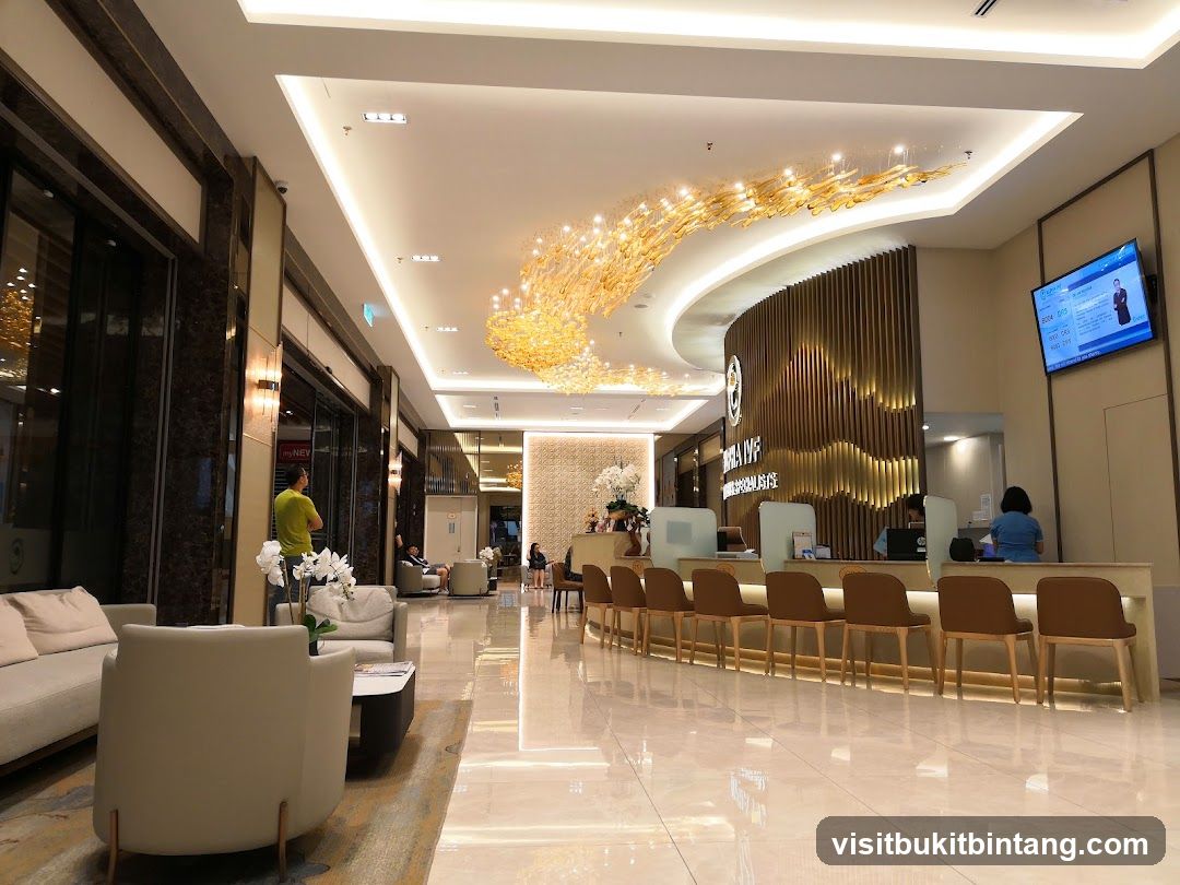 Modern Lobby with Reception Desk