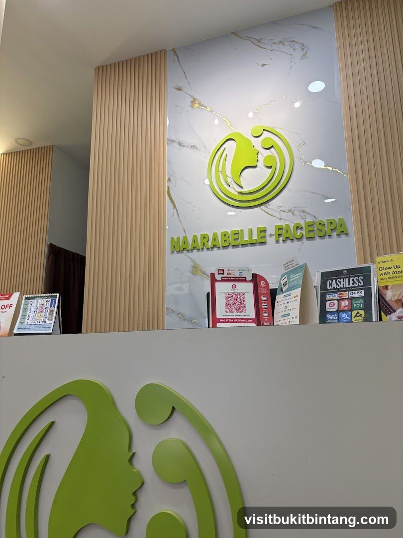 Naarabelle Face Spa Reception