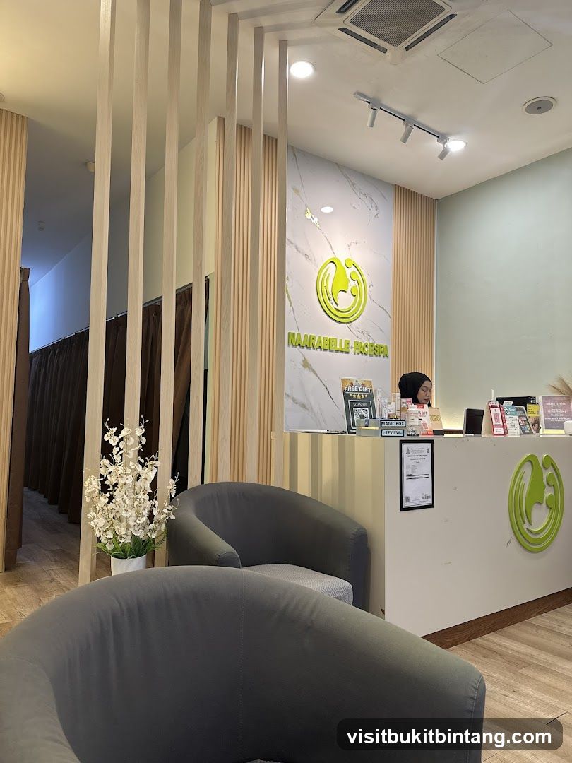Spa Reception Area