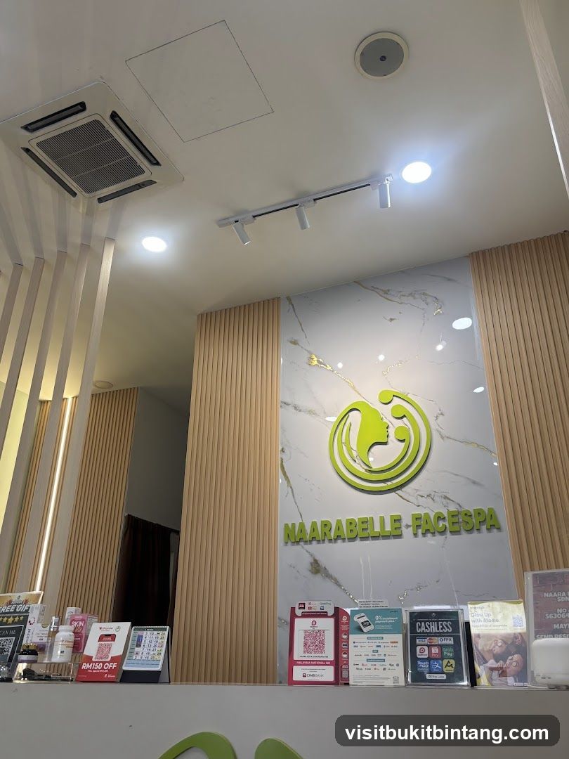 Spa Reception Area