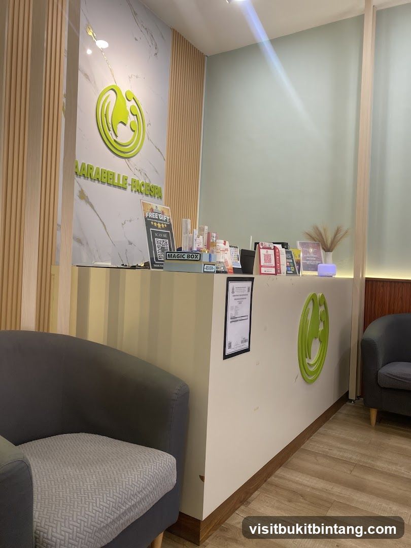 Spa Reception Area