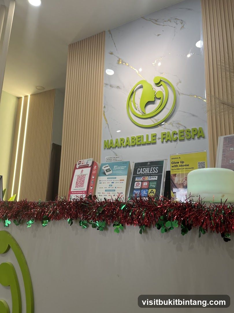 Spa Reception Area