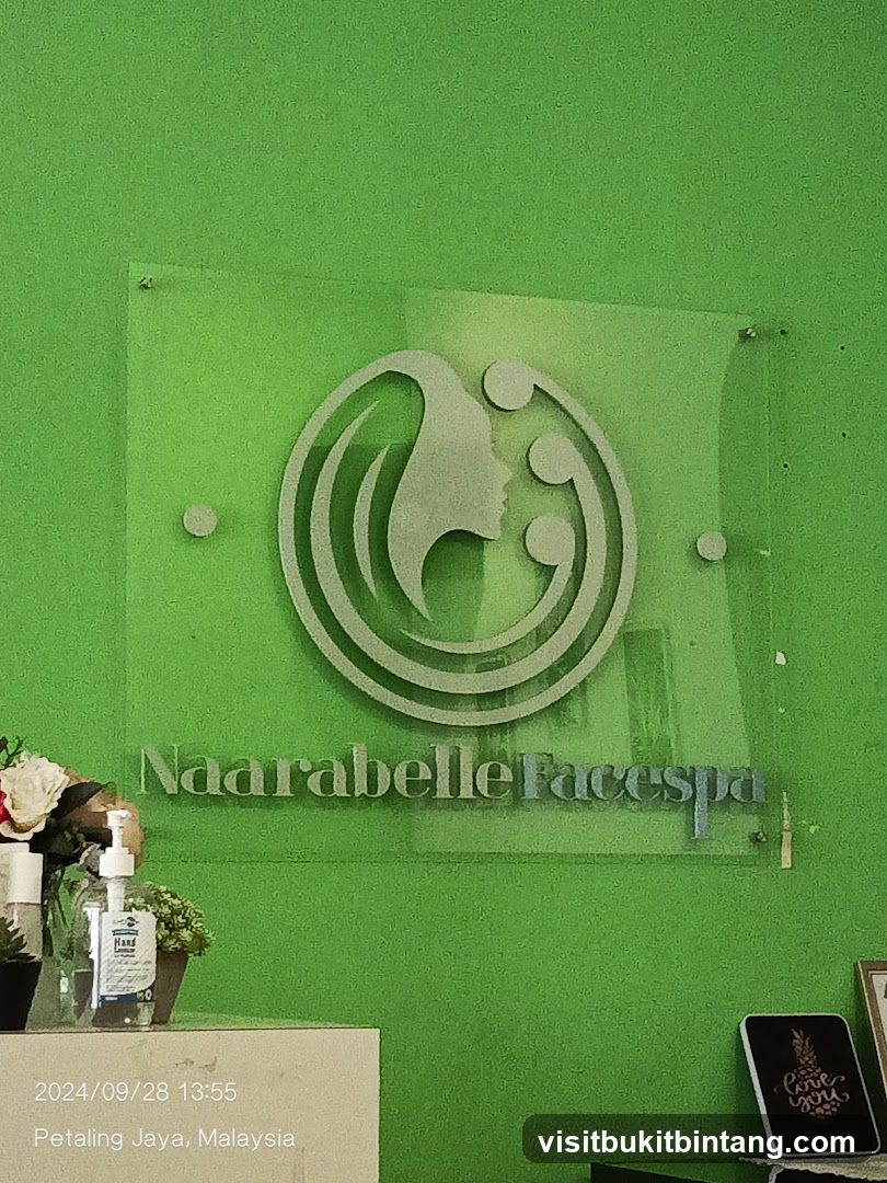 Naarabele Face Spa Sign