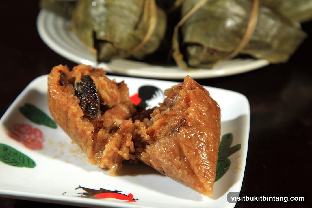 Zongzi on a Plate