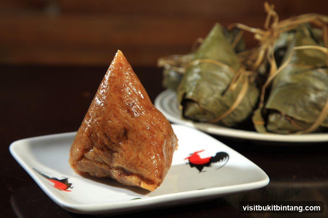 Zongzi on a Plate