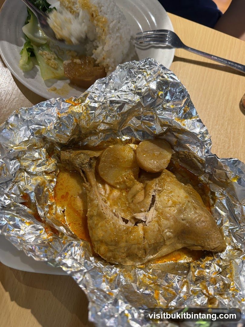 Chicken dish with rice and vegetables
