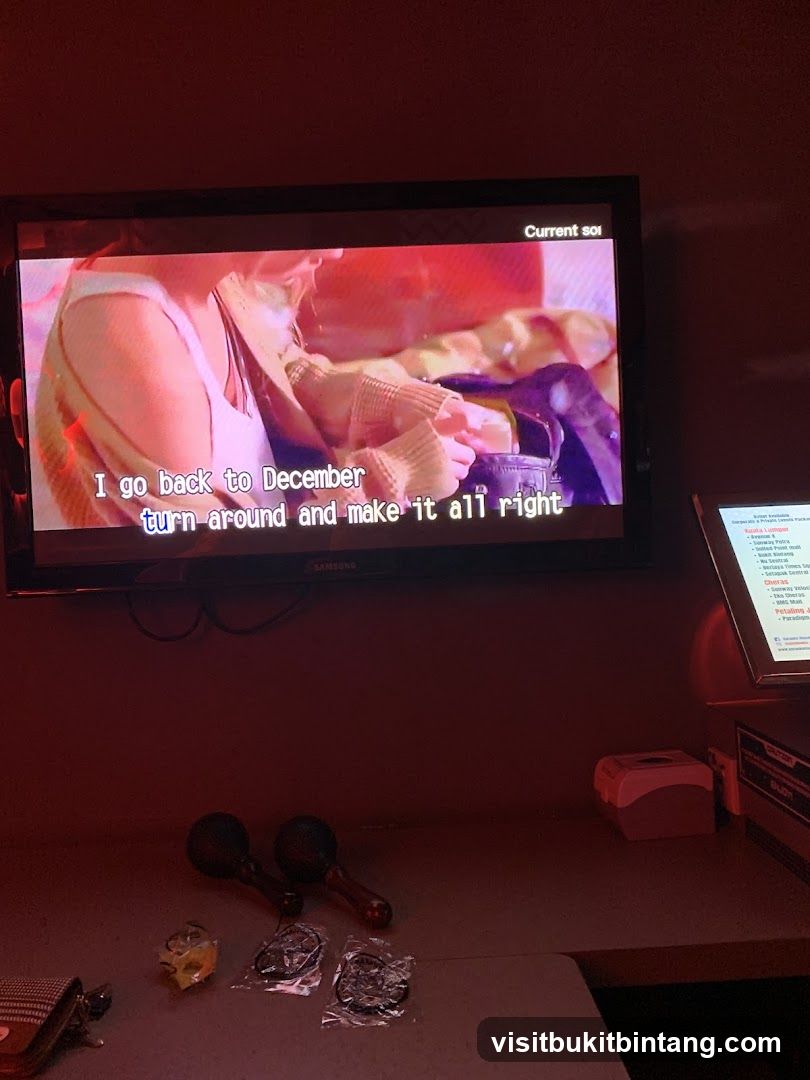 Karaoke Screen with Lyrics