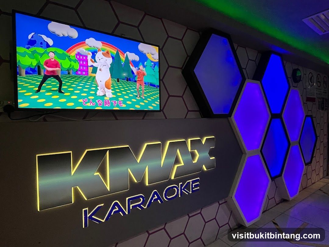 KMAX Karaoke Interior