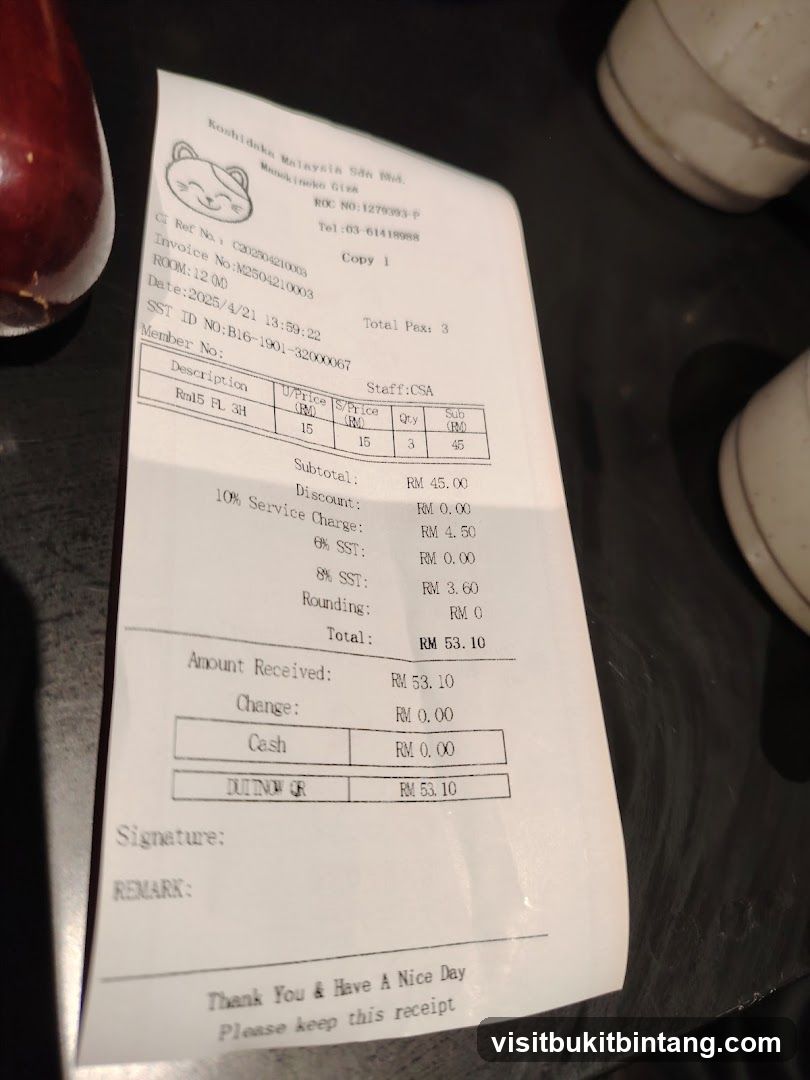 Receipt