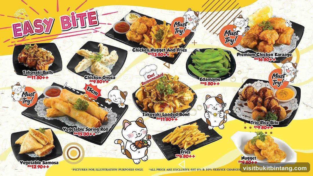 Easy Bite Menu