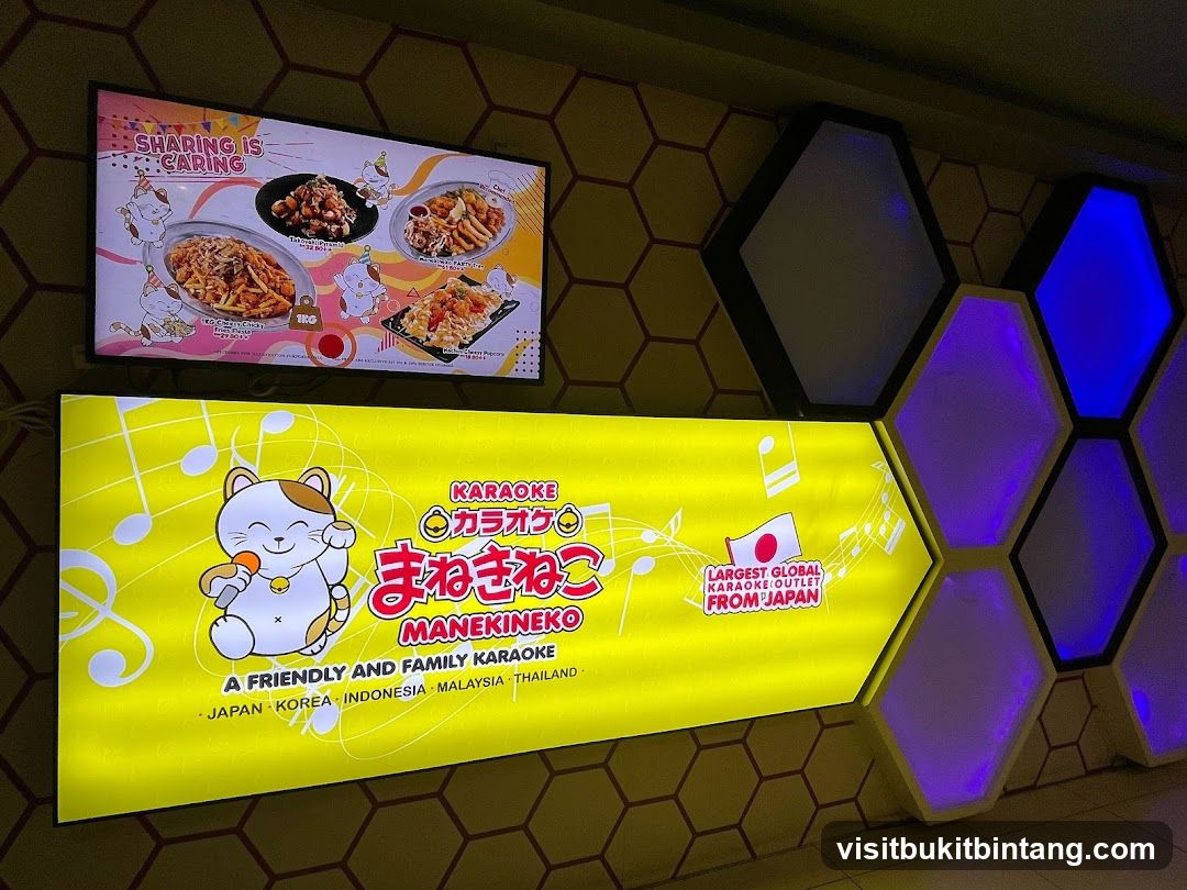Manekineko Karaoke Advertisement
