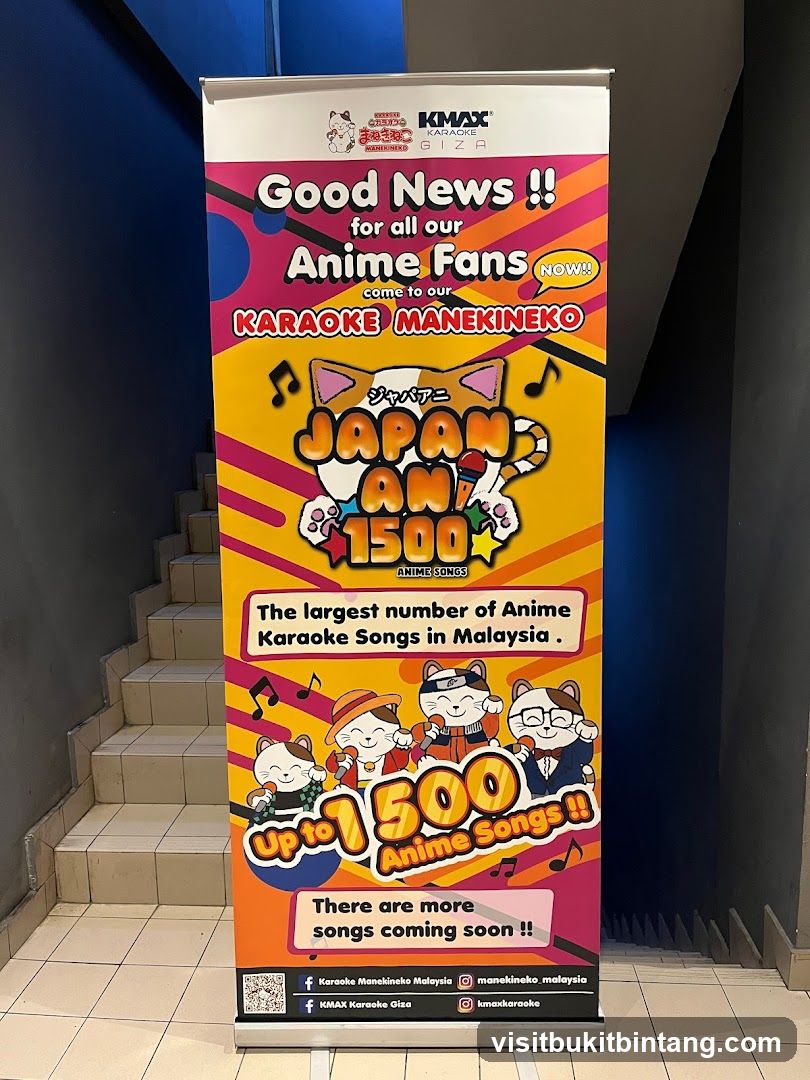 Anime Karaoke Promotion Banner