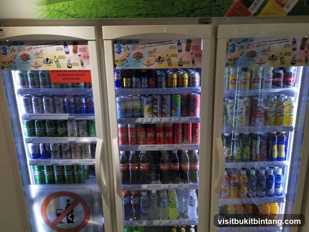 Refrigerated Drinks Display