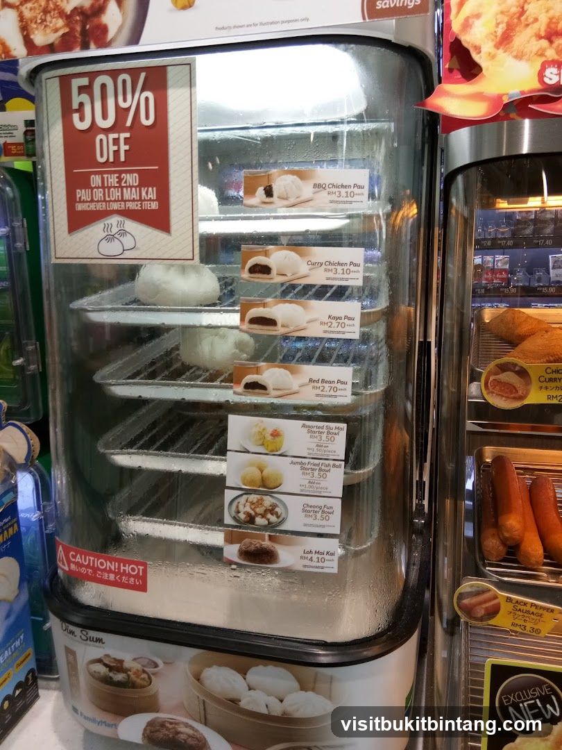 Dim Sum Display with Promotion