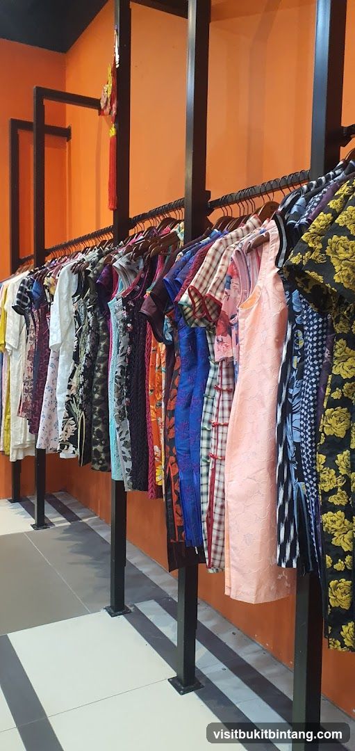Clothing Racks with Assorted Garments
