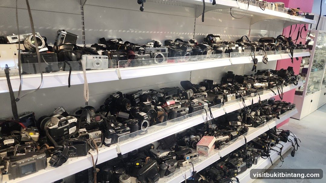 Camera Store Shelves
