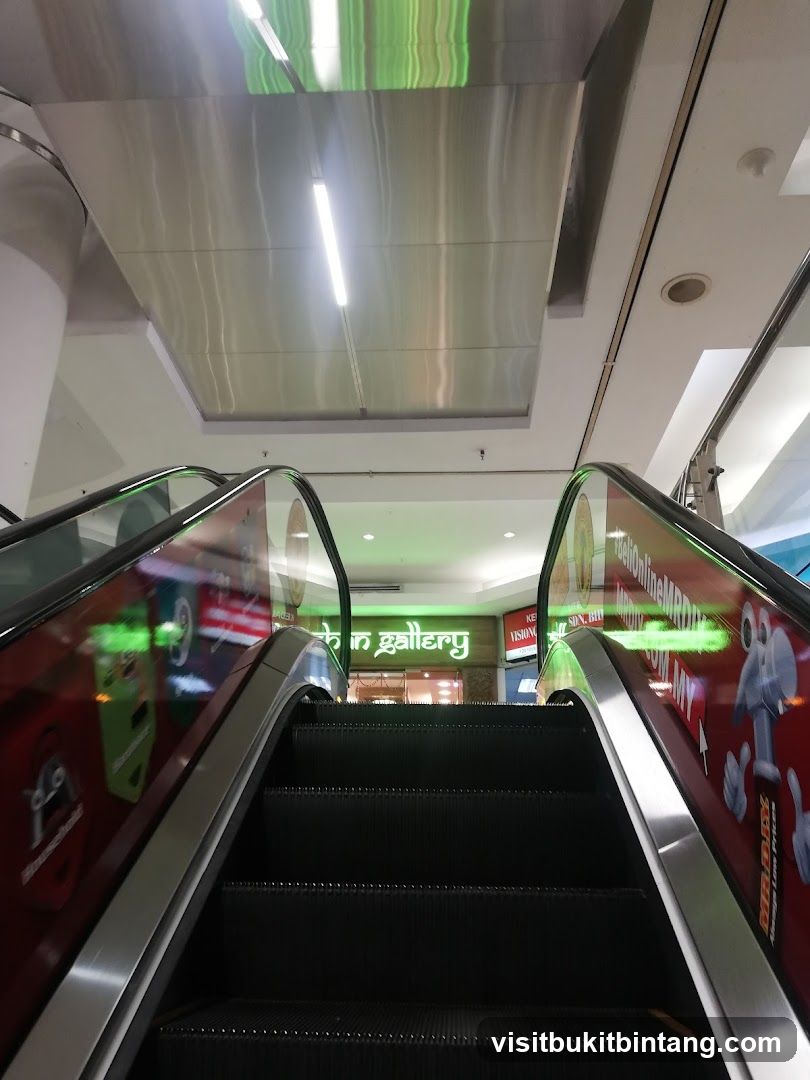 Escalator in a Mall