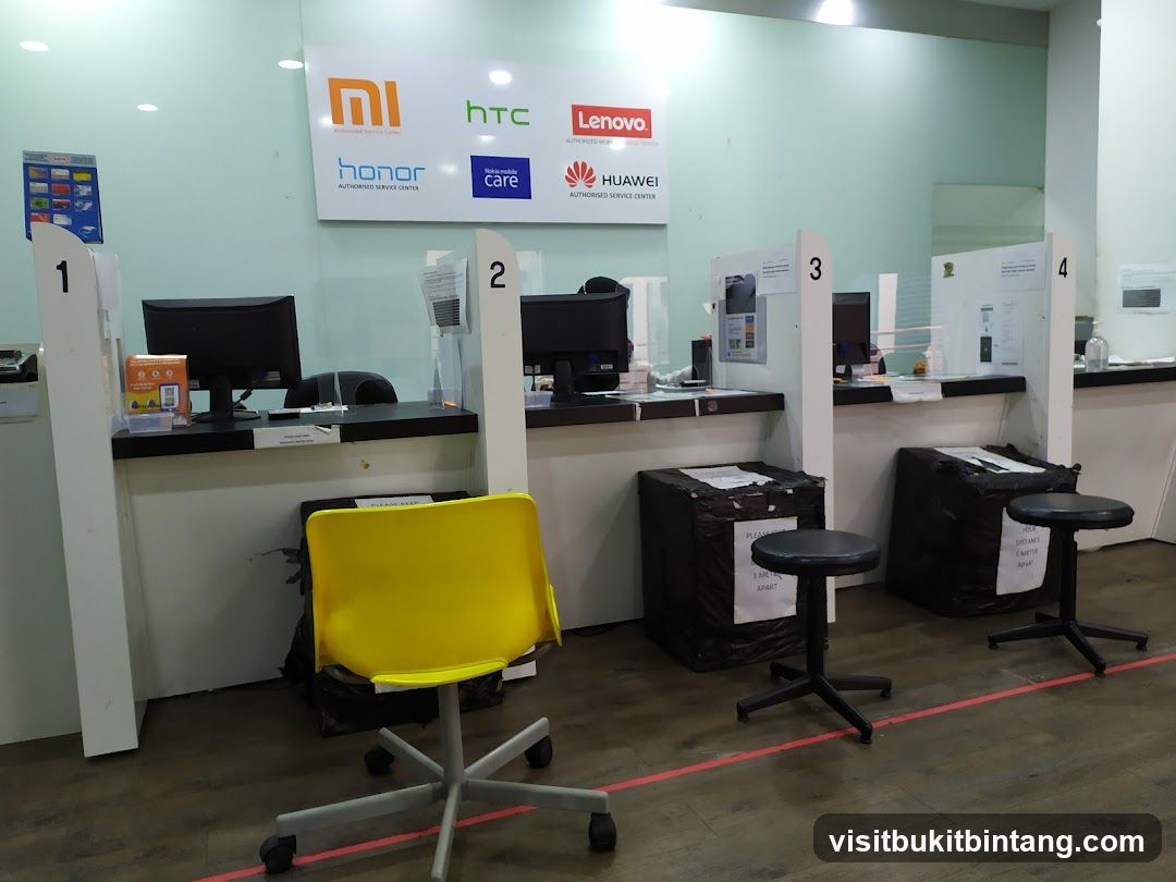 Service Center Counters