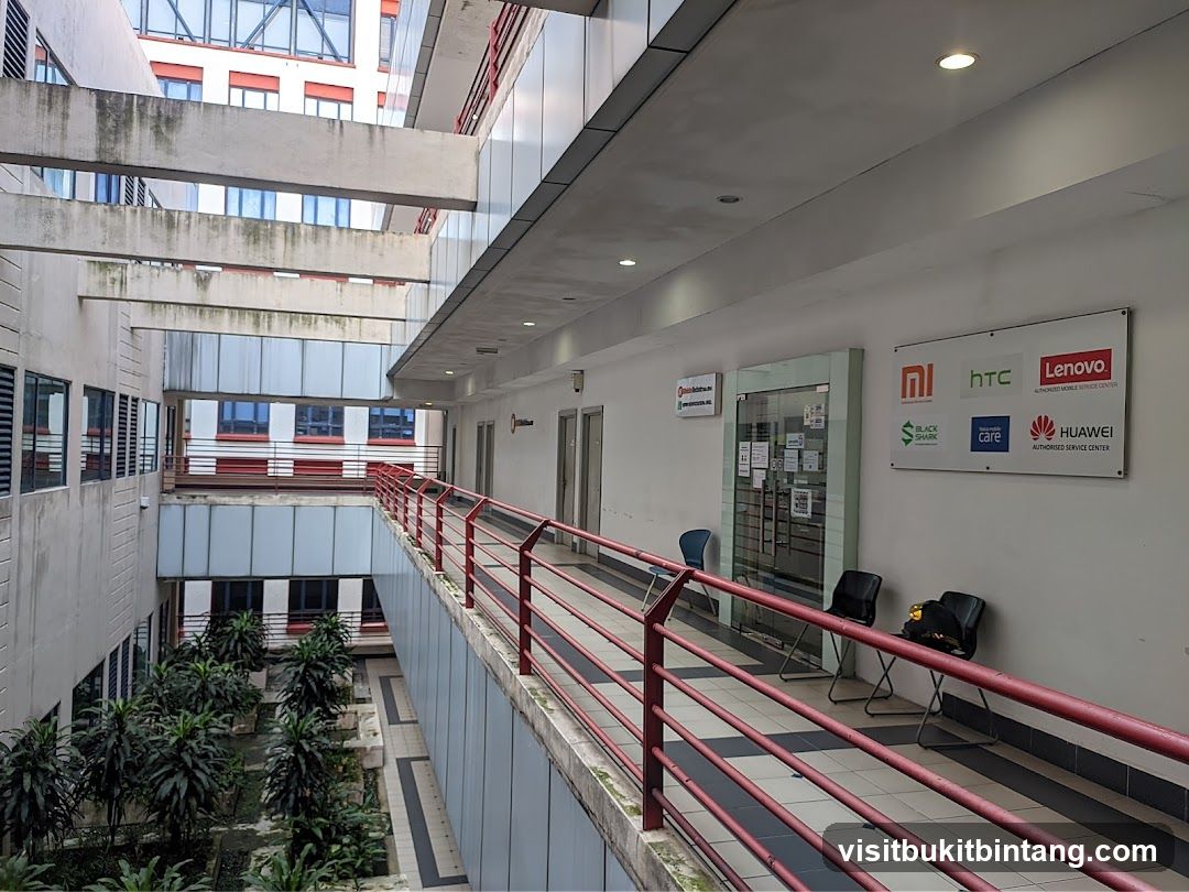 Corridor with Brand Logos